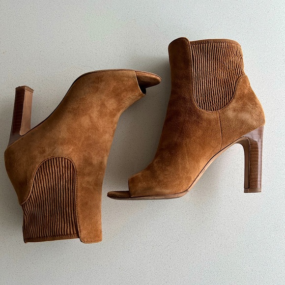 🎉HP🎉Vince Elsie Peep-Toe Bootie - Picture 9 of 16